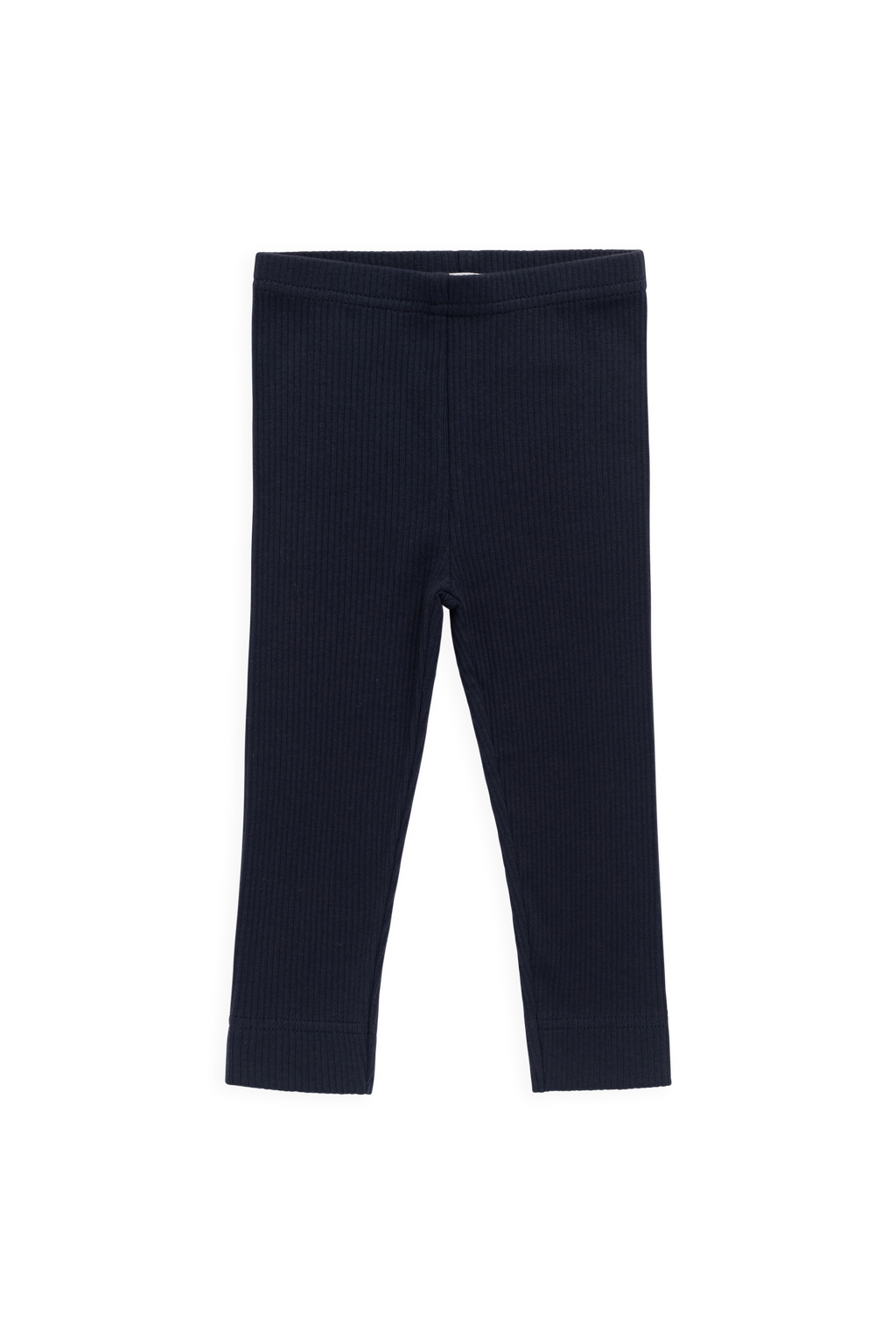Legging classique en coton bio et modal bleu marine avec taille élastique pour tous les jours