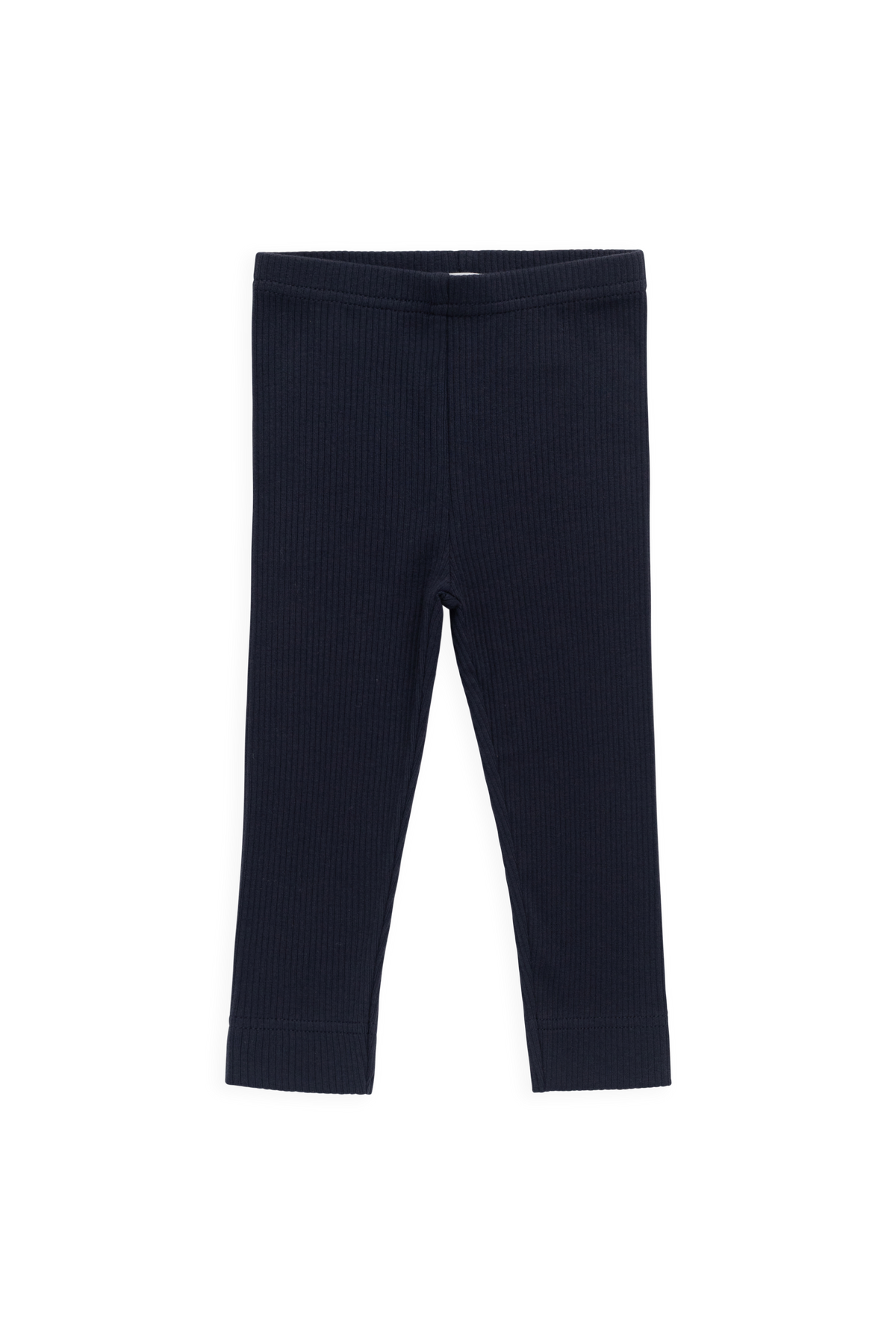 Legging classique en coton bio et modal bleu marine avec taille élastique pour tous les jours